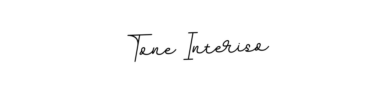 The best way (BallpointsItalic-DORy9) to make a short signature is to pick only two or three words in your name. The name Tone Interiso include a total of six letters. For converting this name. Tone Interiso signature style 11 images and pictures png