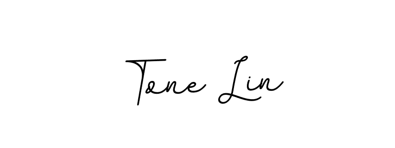 Make a beautiful signature design for name Tone Lin. With this signature (BallpointsItalic-DORy9) style, you can create a handwritten signature for free. Tone Lin signature style 11 images and pictures png