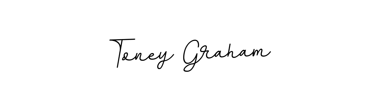 Similarly BallpointsItalic-DORy9 is the best handwritten signature design. Signature creator online .You can use it as an online autograph creator for name Toney Graham. Toney Graham signature style 11 images and pictures png