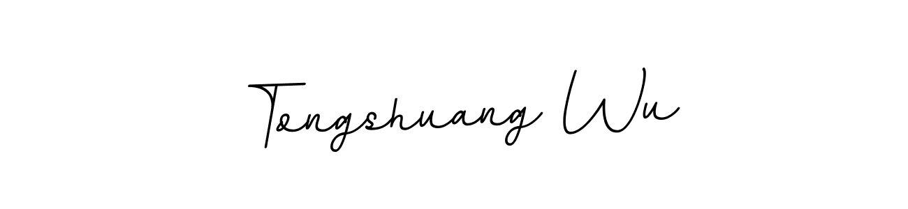 It looks lik you need a new signature style for name Tongshuang Wu. Design unique handwritten (BallpointsItalic-DORy9) signature with our free signature maker in just a few clicks. Tongshuang Wu signature style 11 images and pictures png