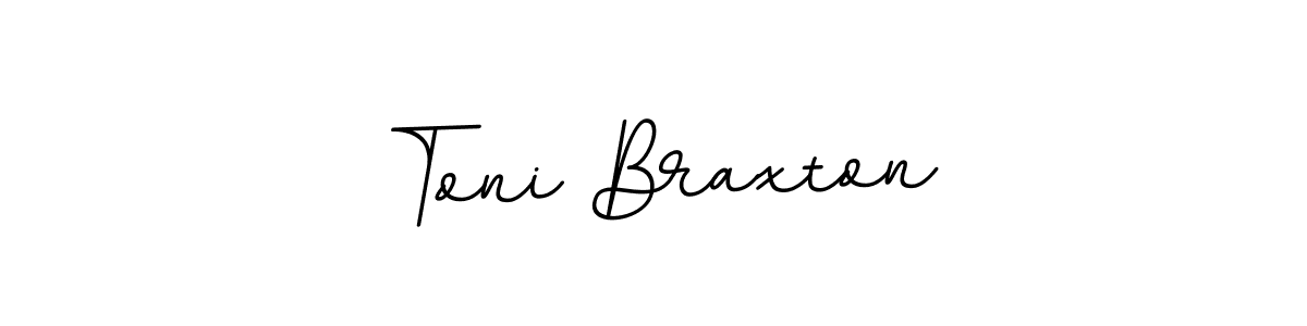 Use a signature maker to create a handwritten signature online. With this signature software, you can design (BallpointsItalic-DORy9) your own signature for name Toni Braxton. Toni Braxton signature style 11 images and pictures png