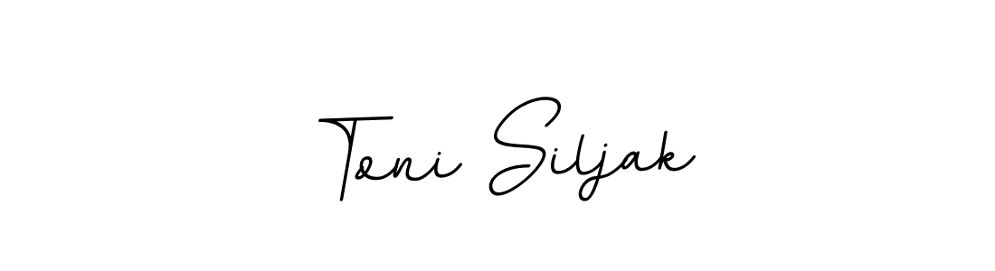 How to make Toni Siljak signature? BallpointsItalic-DORy9 is a professional autograph style. Create handwritten signature for Toni Siljak name. Toni Siljak signature style 11 images and pictures png