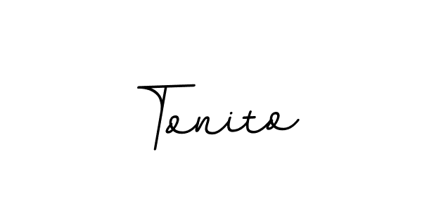 Make a beautiful signature design for name Tonito. Use this online signature maker to create a handwritten signature for free. Tonito signature style 11 images and pictures png