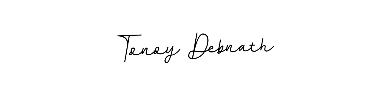 Also we have Tonoy Debnath name is the best signature style. Create professional handwritten signature collection using BallpointsItalic-DORy9 autograph style. Tonoy Debnath signature style 11 images and pictures png