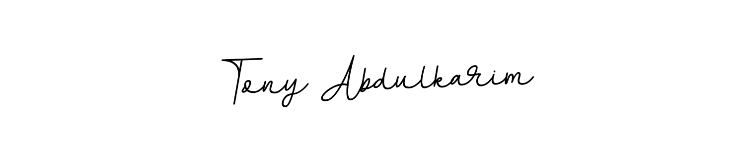 You can use this online signature creator to create a handwritten signature for the name Tony Abdulkarim. This is the best online autograph maker. Tony Abdulkarim signature style 11 images and pictures png