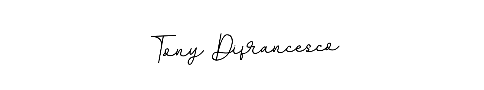 BallpointsItalic-DORy9 is a professional signature style that is perfect for those who want to add a touch of class to their signature. It is also a great choice for those who want to make their signature more unique. Get Tony Difrancesco name to fancy signature for free. Tony Difrancesco signature style 11 images and pictures png