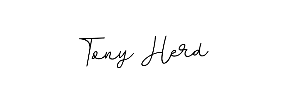 if you are searching for the best signature style for your name Tony Herd. so please give up your signature search. here we have designed multiple signature styles  using BallpointsItalic-DORy9. Tony Herd signature style 11 images and pictures png