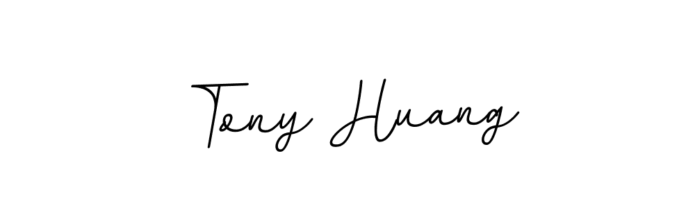 Use a signature maker to create a handwritten signature online. With this signature software, you can design (BallpointsItalic-DORy9) your own signature for name Tony Huang. Tony Huang signature style 11 images and pictures png