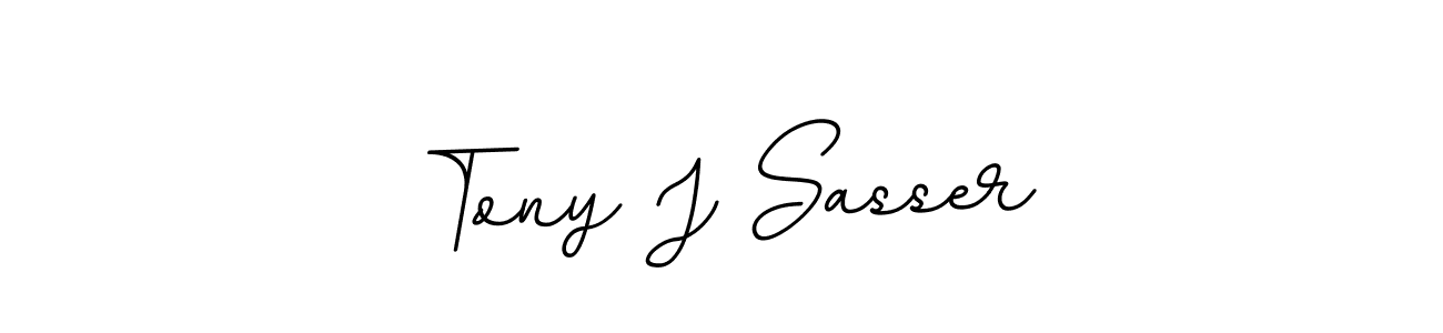 The best way (BallpointsItalic-DORy9) to make a short signature is to pick only two or three words in your name. The name Tony J Sasser include a total of six letters. For converting this name. Tony J Sasser signature style 11 images and pictures png