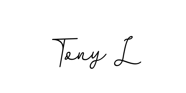 BallpointsItalic-DORy9 is a professional signature style that is perfect for those who want to add a touch of class to their signature. It is also a great choice for those who want to make their signature more unique. Get Tony L name to fancy signature for free. Tony L signature style 11 images and pictures png