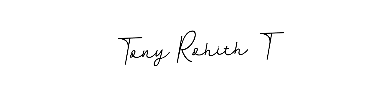 Similarly BallpointsItalic-DORy9 is the best handwritten signature design. Signature creator online .You can use it as an online autograph creator for name Tony Rohith T. Tony Rohith T signature style 11 images and pictures png