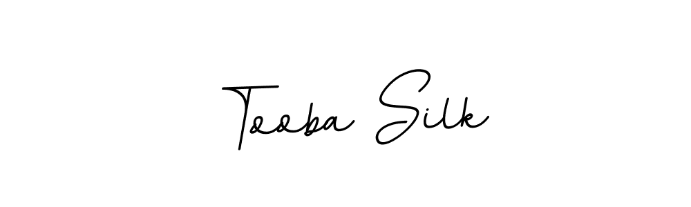 Also we have Tooba Silk name is the best signature style. Create professional handwritten signature collection using BallpointsItalic-DORy9 autograph style. Tooba Silk signature style 11 images and pictures png