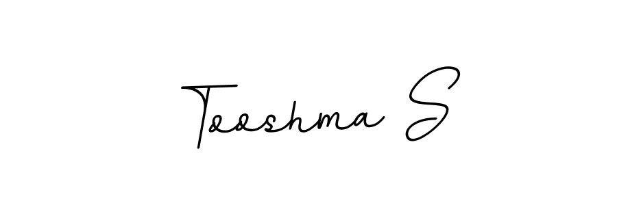 Make a beautiful signature design for name Tooshma S. Use this online signature maker to create a handwritten signature for free. Tooshma S signature style 11 images and pictures png