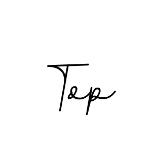 The best way (BallpointsItalic-DORy9) to make a short signature is to pick only two or three words in your name. The name Top include a total of six letters. For converting this name. Top signature style 11 images and pictures png