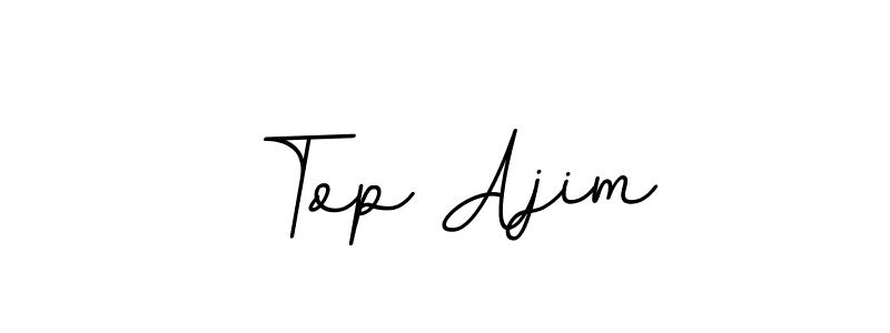 It looks lik you need a new signature style for name Top Ajim. Design unique handwritten (BallpointsItalic-DORy9) signature with our free signature maker in just a few clicks. Top Ajim signature style 11 images and pictures png