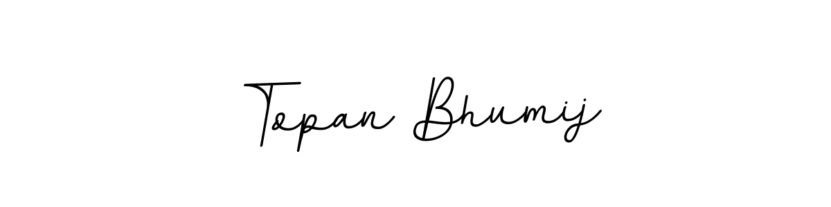 Here are the top 10 professional signature styles for the name Topan Bhumij. These are the best autograph styles you can use for your name. Topan Bhumij signature style 11 images and pictures png