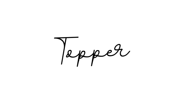 Also we have Topper name is the best signature style. Create professional handwritten signature collection using BallpointsItalic-DORy9 autograph style. Topper signature style 11 images and pictures png