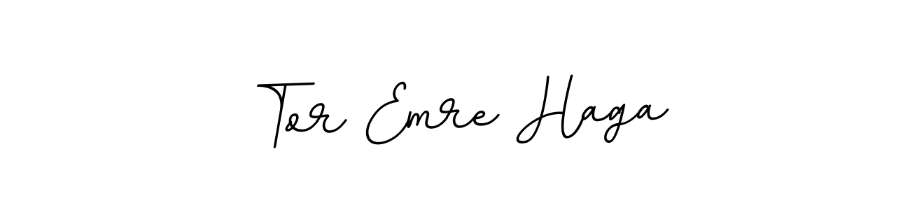 Make a beautiful signature design for name Tor Emre Haga. Use this online signature maker to create a handwritten signature for free. Tor Emre Haga signature style 11 images and pictures png