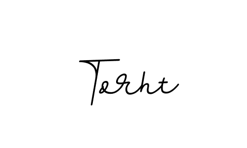 Use a signature maker to create a handwritten signature online. With this signature software, you can design (BallpointsItalic-DORy9) your own signature for name Torht. Torht signature style 11 images and pictures png