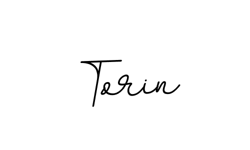 Torin stylish signature style. Best Handwritten Sign (BallpointsItalic-DORy9) for my name. Handwritten Signature Collection Ideas for my name Torin. Torin signature style 11 images and pictures png