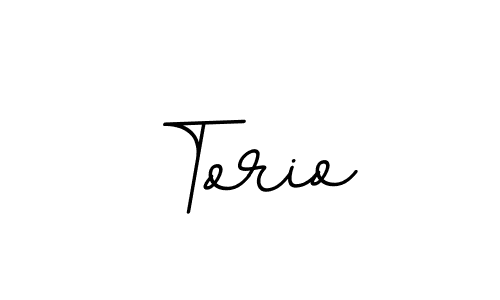 How to make Torio name signature. Use BallpointsItalic-DORy9 style for creating short signs online. This is the latest handwritten sign. Torio signature style 11 images and pictures png