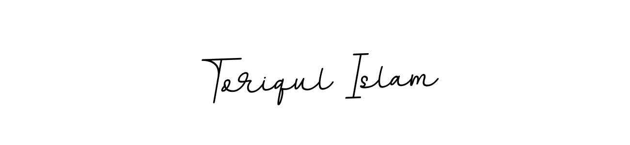 Create a beautiful signature design for name Toriqul Islam. With this signature (BallpointsItalic-DORy9) fonts, you can make a handwritten signature for free. Toriqul Islam signature style 11 images and pictures png