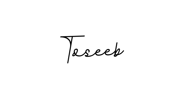 Also You can easily find your signature by using the search form. We will create Toseeb name handwritten signature images for you free of cost using BallpointsItalic-DORy9 sign style. Toseeb signature style 11 images and pictures png