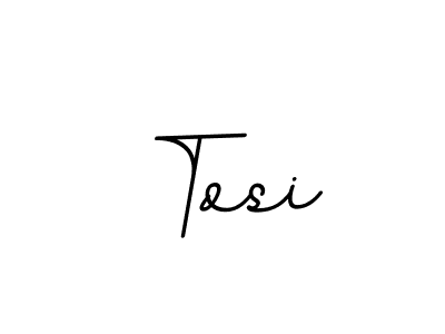 Tosi stylish signature style. Best Handwritten Sign (BallpointsItalic-DORy9) for my name. Handwritten Signature Collection Ideas for my name Tosi. Tosi signature style 11 images and pictures png