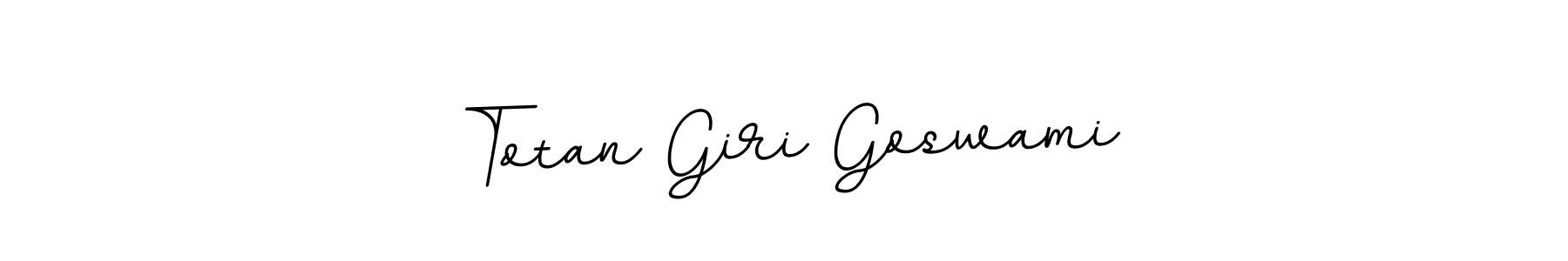 Also we have Totan Giri Goswami name is the best signature style. Create professional handwritten signature collection using BallpointsItalic-DORy9 autograph style. Totan Giri Goswami signature style 11 images and pictures png