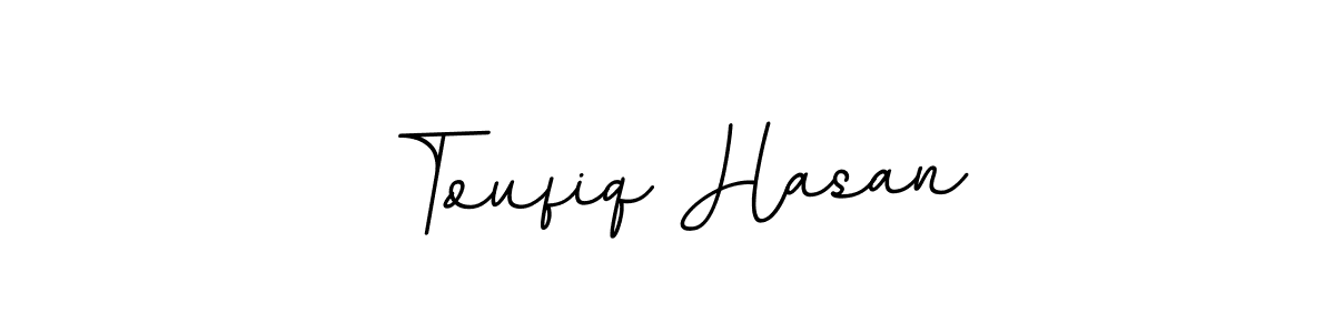 This is the best signature style for the Toufiq Hasan name. Also you like these signature font (BallpointsItalic-DORy9). Mix name signature. Toufiq Hasan signature style 11 images and pictures png
