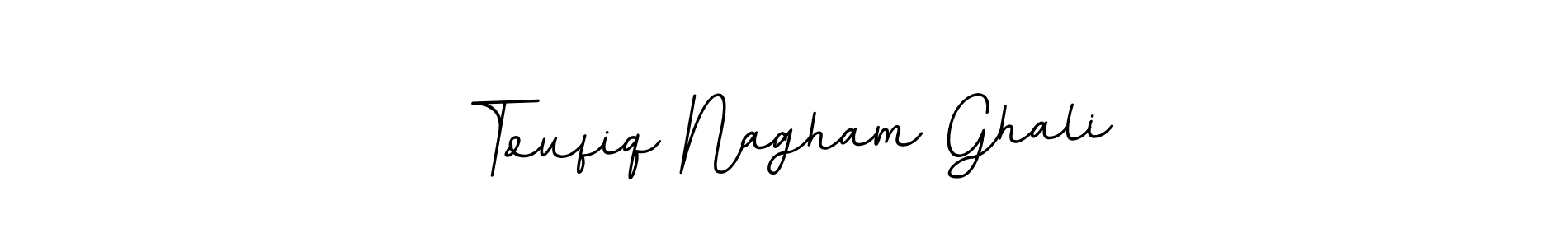 if you are searching for the best signature style for your name Toufiq Nagham Ghali. so please give up your signature search. here we have designed multiple signature styles  using BallpointsItalic-DORy9. Toufiq Nagham Ghali signature style 11 images and pictures png