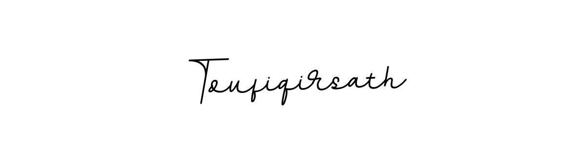 This is the best signature style for the Toufiqirsath name. Also you like these signature font (BallpointsItalic-DORy9). Mix name signature. Toufiqirsath signature style 11 images and pictures png