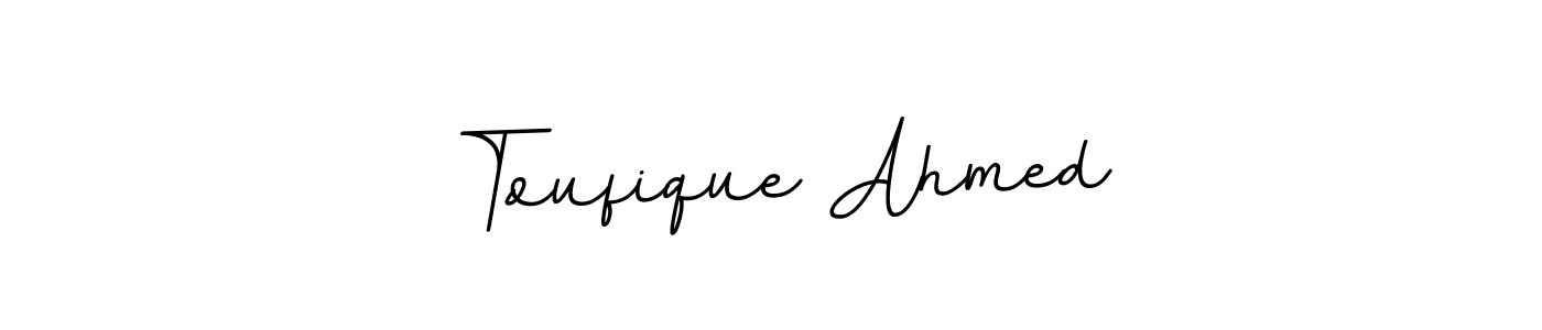 How to Draw Toufique Ahmed signature style? BallpointsItalic-DORy9 is a latest design signature styles for name Toufique Ahmed. Toufique Ahmed signature style 11 images and pictures png
