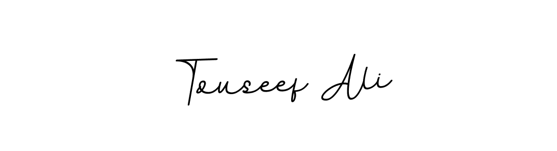 How to make Touseef Ali signature? BallpointsItalic-DORy9 is a professional autograph style. Create handwritten signature for Touseef Ali name. Touseef Ali signature style 11 images and pictures png