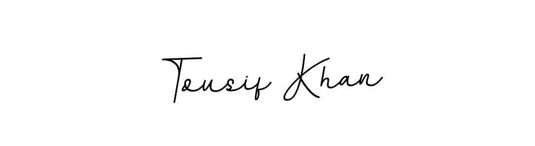 Also You can easily find your signature by using the search form. We will create Tousif Khan name handwritten signature images for you free of cost using BallpointsItalic-DORy9 sign style. Tousif Khan signature style 11 images and pictures png