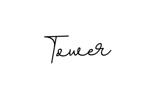 You should practise on your own different ways (BallpointsItalic-DORy9) to write your name (Tower) in signature. don't let someone else do it for you. Tower signature style 11 images and pictures png
