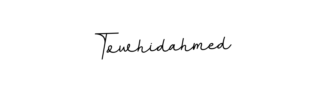 Also You can easily find your signature by using the search form. We will create Towhidahmed name handwritten signature images for you free of cost using BallpointsItalic-DORy9 sign style. Towhidahmed signature style 11 images and pictures png