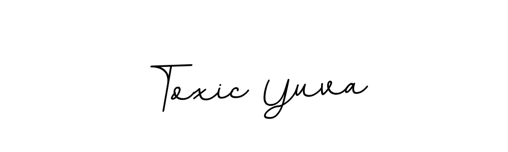 Once you've used our free online signature maker to create your best signature BallpointsItalic-DORy9 style, it's time to enjoy all of the benefits that Toxic Yuva name signing documents. Toxic Yuva signature style 11 images and pictures png