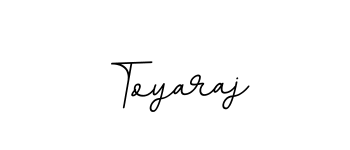 How to make Toyaraj name signature. Use BallpointsItalic-DORy9 style for creating short signs online. This is the latest handwritten sign. Toyaraj signature style 11 images and pictures png
