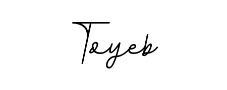 Once you've used our free online signature maker to create your best signature BallpointsItalic-DORy9 style, it's time to enjoy signing your documents with Toyeb name. Toyeb signature style 11 images and pictures png