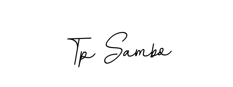 Also we have Tp Sambo name is the best signature style. Create professional handwritten signature collection using BallpointsItalic-DORy9 autograph style. Tp Sambo signature style 11 images and pictures png