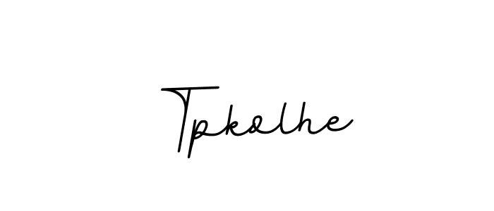 Make a beautiful signature design for name Tpkolhe. Use this online signature maker to create a handwritten signature for free. Tpkolhe signature style 11 images and pictures png