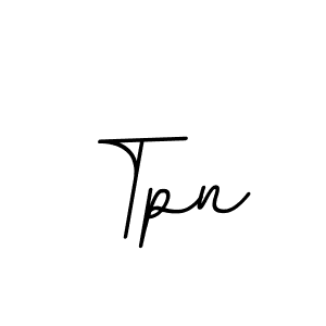 Also we have Tpn name is the best signature style. Create professional handwritten signature collection using BallpointsItalic-DORy9 autograph style. Tpn signature style 11 images and pictures png