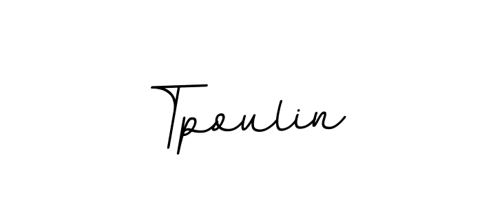 Similarly BallpointsItalic-DORy9 is the best handwritten signature design. Signature creator online .You can use it as an online autograph creator for name Tpoulin. Tpoulin signature style 11 images and pictures png