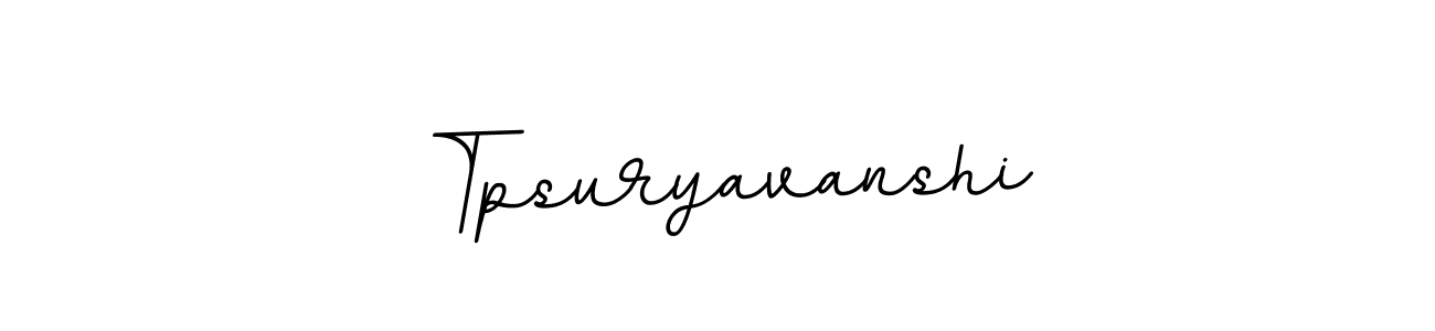 Also we have Tpsuryavanshi name is the best signature style. Create professional handwritten signature collection using BallpointsItalic-DORy9 autograph style. Tpsuryavanshi signature style 11 images and pictures png