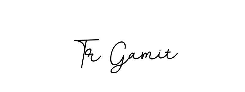 It looks lik you need a new signature style for name Tr Gamit. Design unique handwritten (BallpointsItalic-DORy9) signature with our free signature maker in just a few clicks. Tr Gamit signature style 11 images and pictures png