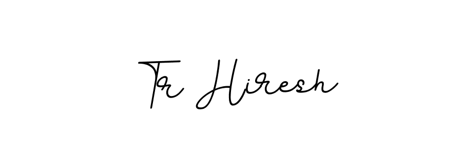 BallpointsItalic-DORy9 is a professional signature style that is perfect for those who want to add a touch of class to their signature. It is also a great choice for those who want to make their signature more unique. Get Tr Hiresh name to fancy signature for free. Tr Hiresh signature style 11 images and pictures png