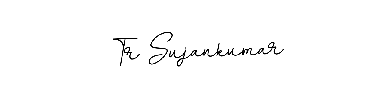 It looks lik you need a new signature style for name Tr Sujankumar. Design unique handwritten (BallpointsItalic-DORy9) signature with our free signature maker in just a few clicks. Tr Sujankumar signature style 11 images and pictures png