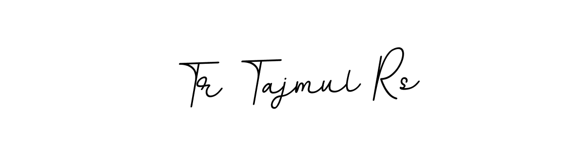 if you are searching for the best signature style for your name Tr Tajmul Rs. so please give up your signature search. here we have designed multiple signature styles  using BallpointsItalic-DORy9. Tr Tajmul Rs signature style 11 images and pictures png