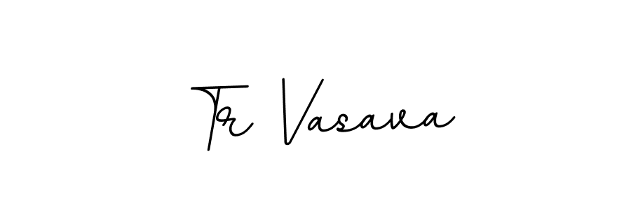 It looks lik you need a new signature style for name Tr Vasava. Design unique handwritten (BallpointsItalic-DORy9) signature with our free signature maker in just a few clicks. Tr Vasava signature style 11 images and pictures png